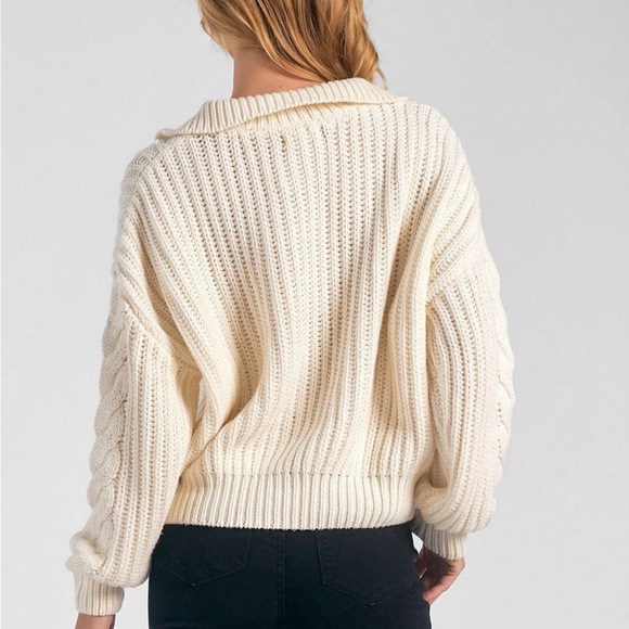 Shopelan.com Elan Everest Sweater white - Picture 3 of 8